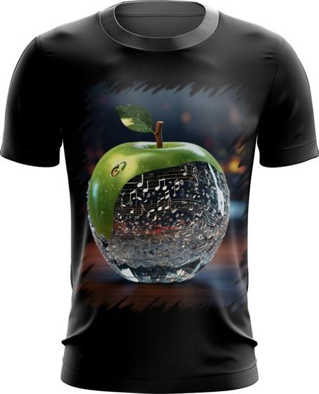 Imagem de Camiseta Dryfit Maçã Musical de Cristal 10