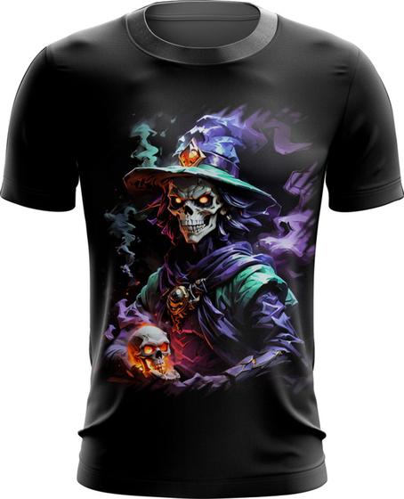 Imagem de Camiseta Dryfit Mago da Morte Trevas Magia 1