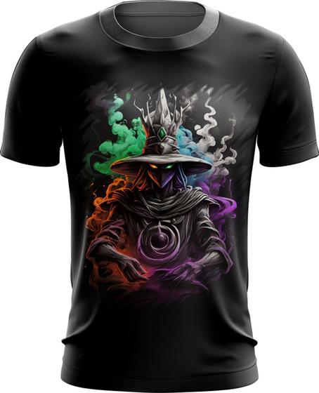 Imagem de Camiseta Dryfit Mago das Trevas Poder Magia 9