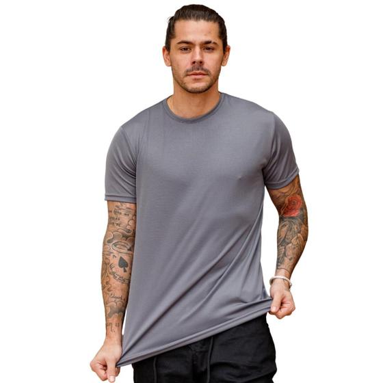 Imagem de Camiseta Dryfit Malha Fria Ultra Leve Masculina