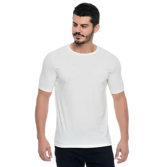 Imagem de Camiseta DryFit Masculina de Academia Justa Apertada Modelagem SlimFit Para Esportes Corrida 100%Poliester