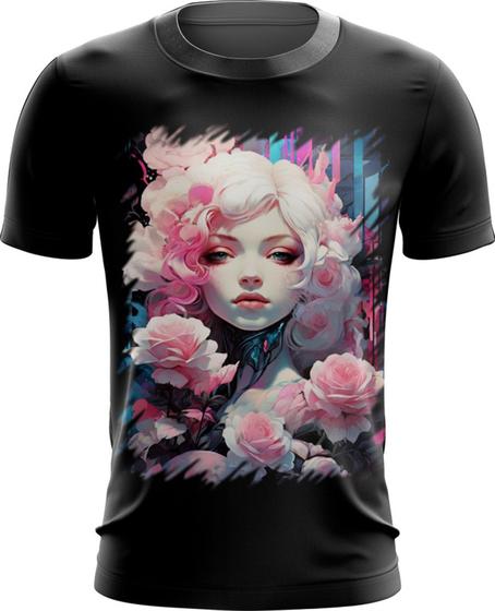 Imagem de Camiseta Dryfit Mulher de Rosas Paixão 11