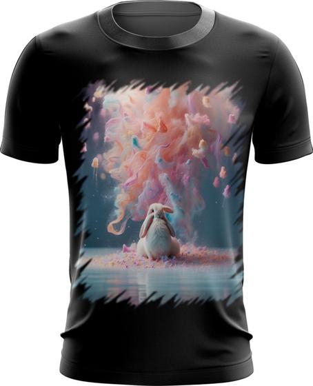 Imagem de Camiseta Dryfit Páscoa Coelhinho Explosão de Cores 5