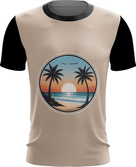 Imagem de Camiseta Dryfit Praia Beach Sol Verão Havaí Férias 1