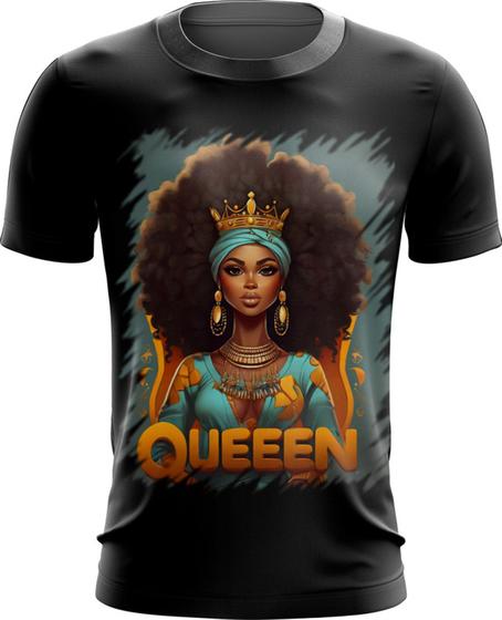 Imagem de Camiseta Dryfit Rainha Africana Queen Afric 11