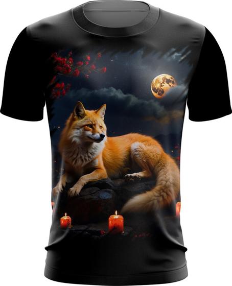 Imagem de Camiseta Dryfit Raposa Japonesa Kitsune Lenda 1