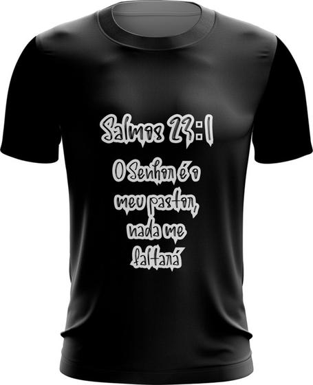 Imagem de Camiseta Dryfit Salmos 23 Deus Jesus Bíblia Gospel 2