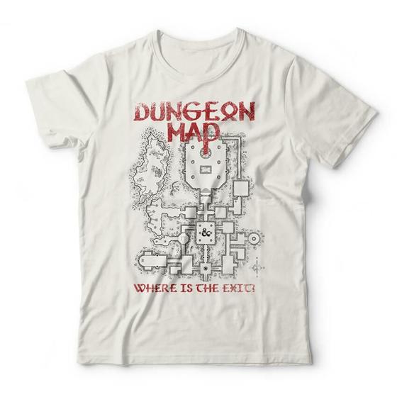 Imagem de Camiseta Dungeon Map Studio Geek