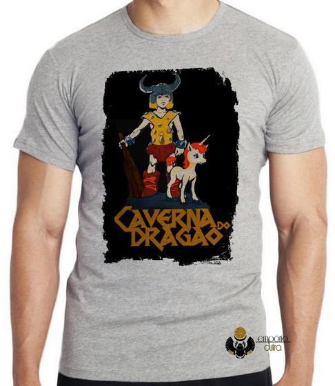 Imagem de Camiseta Dungeons e Dragons caverna do dragão Hank Uni Blusa criança infantil juvenil adulto camisa tamanhos