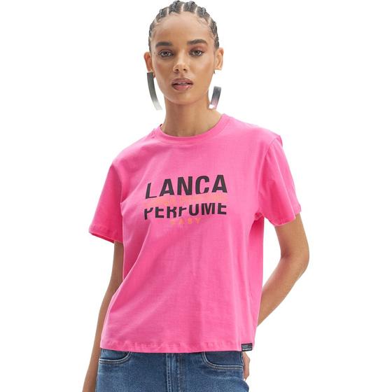 Imagem de Camiseta Easy Lança Perfume Estampa AI23 Rosa Feminino