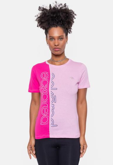 Imagem de Camiseta Ecko Feminina Estampada Rosa