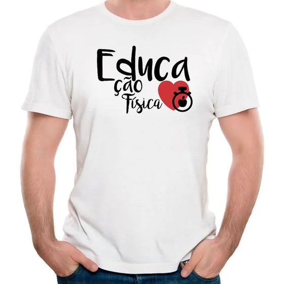 Camiseta educação física curso faculdade personal trainer Menor preço em Camiseta educação física curso faculdade personal trainer