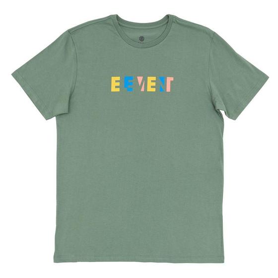 Imagem de Camiseta Element Justo Masculina Verde Escuro