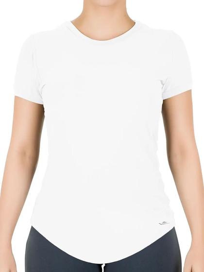 Imagem de Camiseta Elite Running Feminina - Branco e Preta