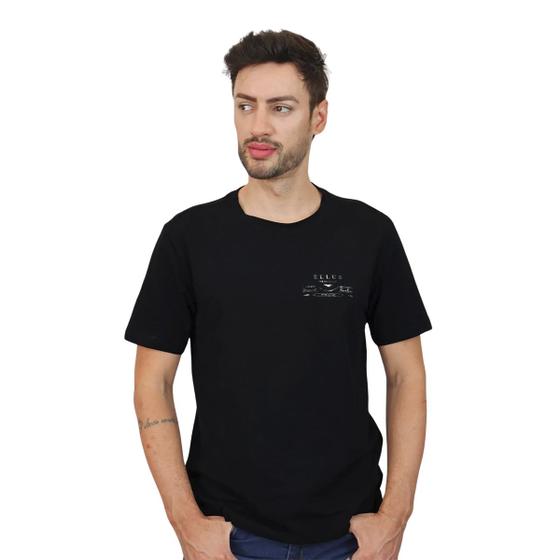 Imagem de Camiseta Ellus Preto Cotton Slim Made To Last Classic