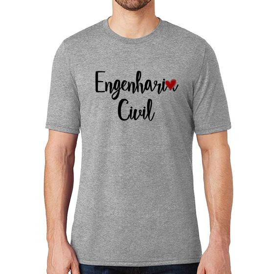 Imagem de Camiseta Engenharia Civil - Foca na Moda