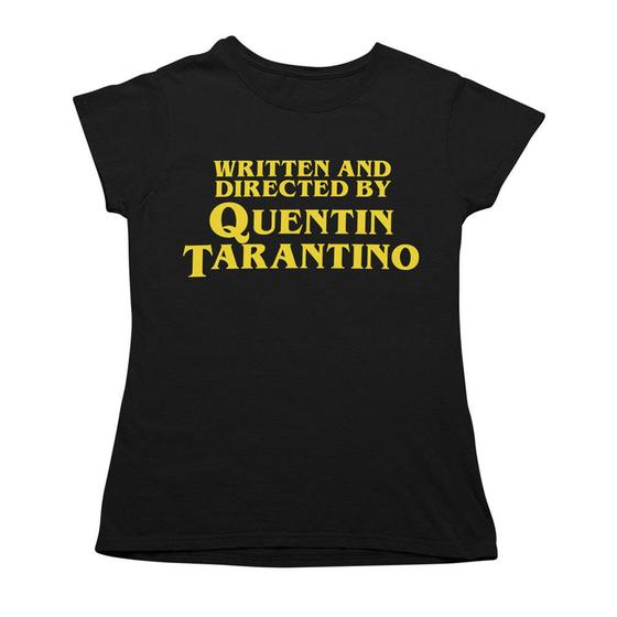 Imagem de Camiseta Escrito e Dirigido por Tarantino
