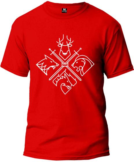 Imagem de Camiseta Escudo Games Off T. Masculina Básica Fio 30.1 100% Algodão Manga Curta Premium