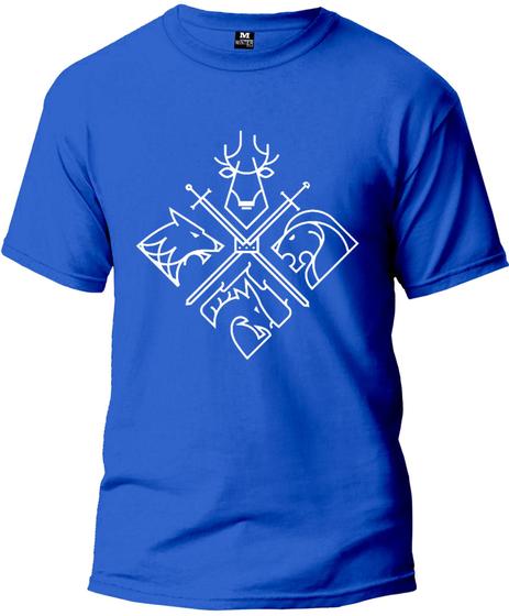 Imagem de Camiseta Escudo Games Off T. Masculina e Feminina 100% Algodão Primeira Linha Gola Redonda