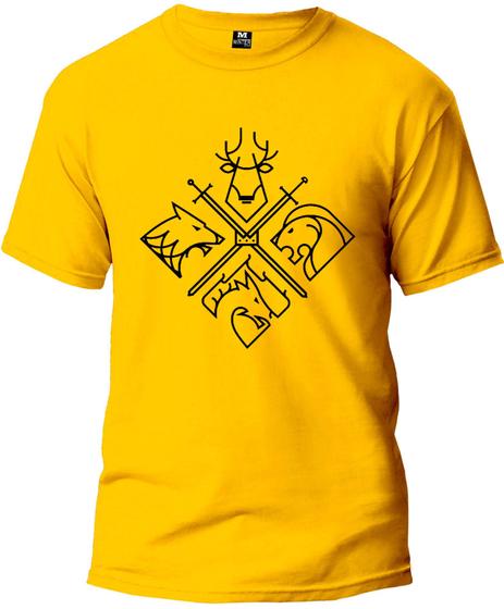 Imagem de Camiseta Escudo Games Off T. Masculina e Feminina 100% Algodão Primeira Linha Gola Redonda