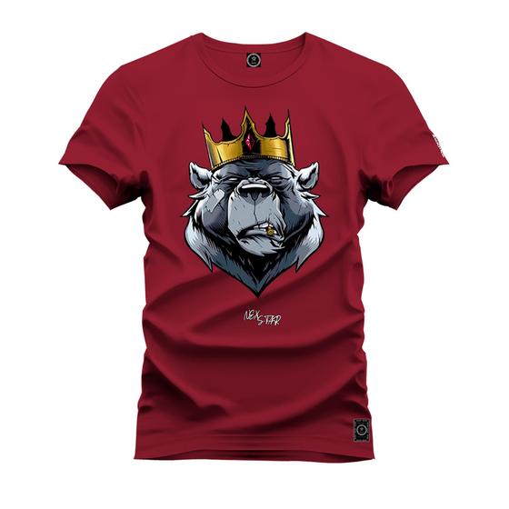 Imagem de Camiseta Especial Plus Size Premium Estampada King OF Gorila