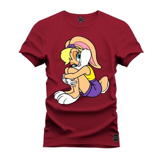 Imagem de Camiseta Especial Plus Size Premium Estampada Lola Bunny