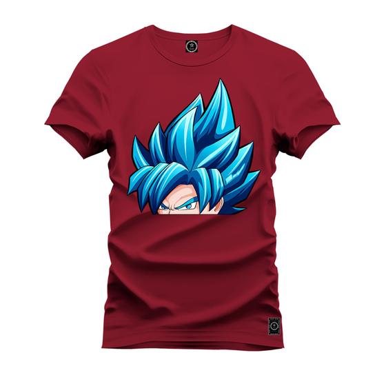 Imagem de Camiseta Especial Plus Size Premium Estampada Vegeta