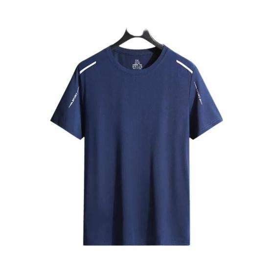 Imagem de Camiseta Esportiva de Secagem Rápida - Respirável e Refletiva para Corrida