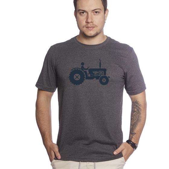 Imagem de Camiseta estampa trator retro   ref.rp 0101