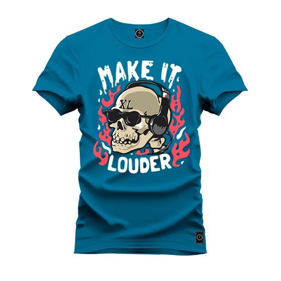 Imagem de Camiseta Estampada Algodão Confortável 30.1 Penteada Make IT