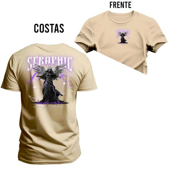 Imagem de Camiseta Estampada Algodão Confortável 30.1 Penteada Seraphic