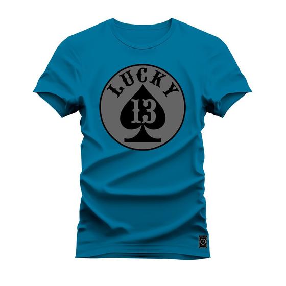 Imagem de Camiseta Estampada Algodão Premium Confortável Lucky Nipe