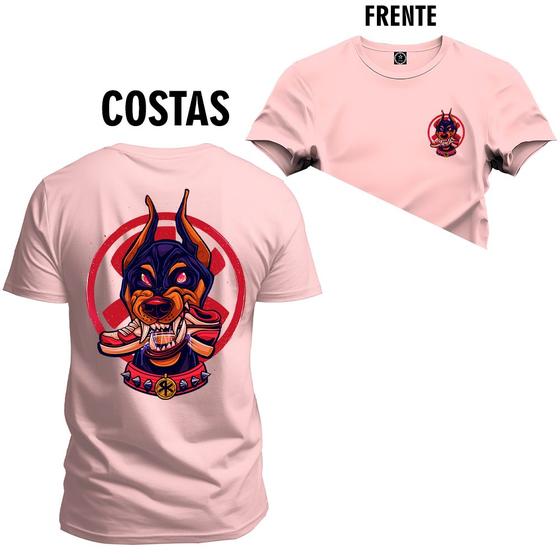 Imagem de Camiseta Estampada Algodão Premium Dog Raiva Frente Costas