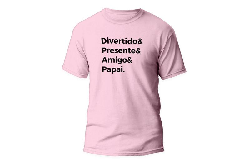 Imagem de Camiseta Estampada Frase Para O Pai Super Resistente E Macia