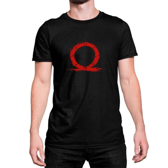 Imagem de Camiseta Estampada God of War Vermelha Kratos
