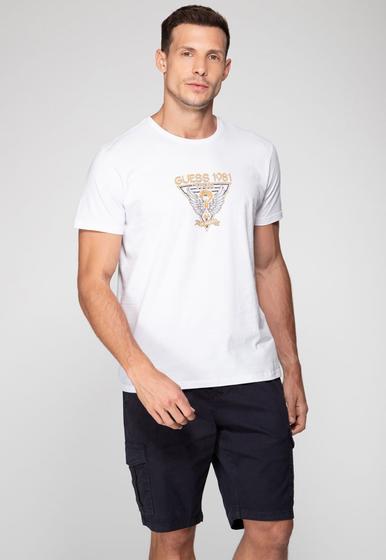 Imagem de Camiseta Estampada Guess Tour Branco