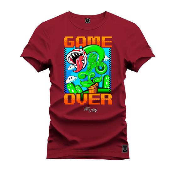 Imagem de Camiseta Estampada Malha Premium T-Shirt Game Over