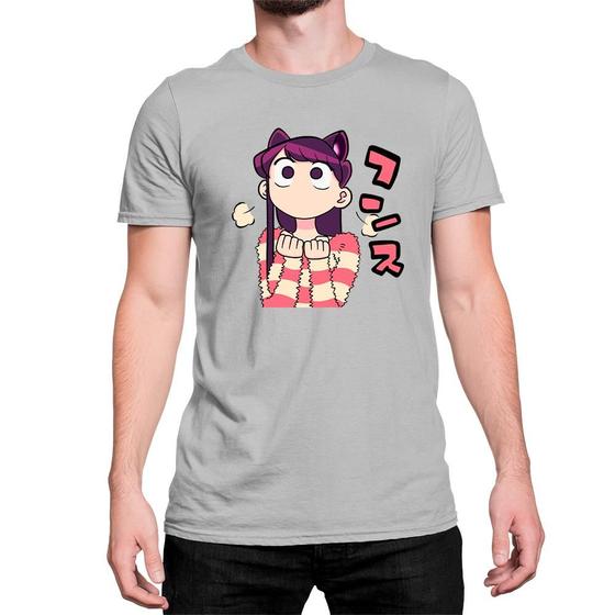 Imagem de Camiseta Estampada Menina Gato Rosa