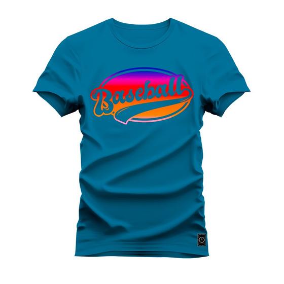 Imagem de Camiseta Estampada Premium Algodão Base Ball Colors