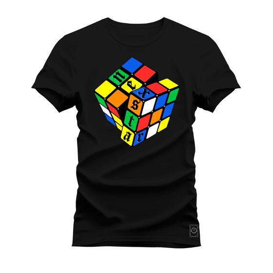 Imagem de Camiseta Estampada Premium Algodão Cubo Nexstar Montado