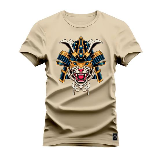 Imagem de Camiseta Estampada Premium Algodão Guerreiro Leão