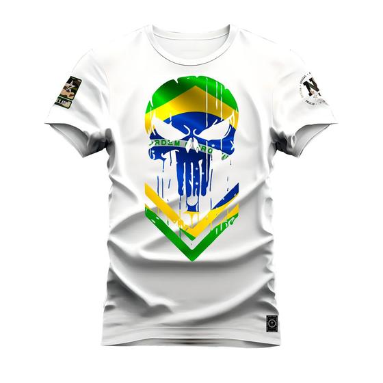 Imagem de Camiseta Estampada Premium Algodão Nation Block