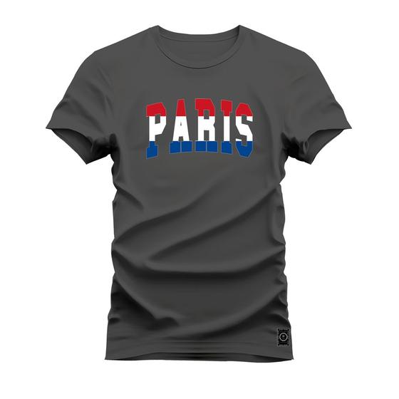 Imagem de Camiseta Estampada Premium Algodão Paris