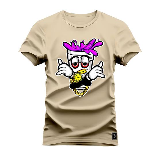 Imagem de Camiseta Estampada Premium T-Shirt Ta Favoravel Paz