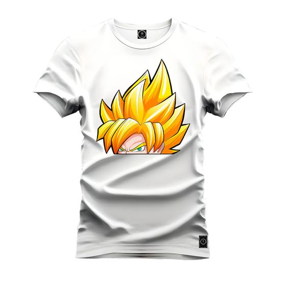 Imagem de Camiseta Estampada Premium Tamanho Especial Goku Saiajim