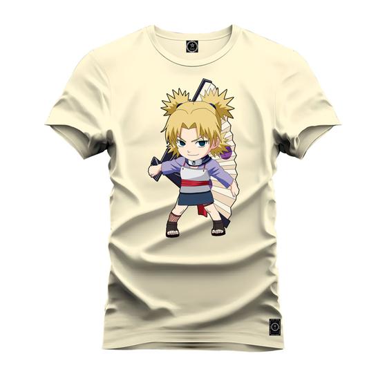 Imagem de Camiseta Estampada Premium Tamanho Especial Leque Furioso