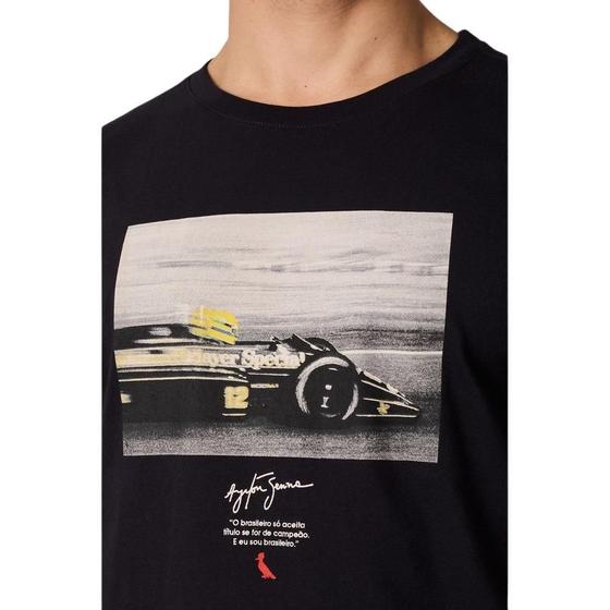 Imagem de Camiseta Estampada Retrato Senna Reserva