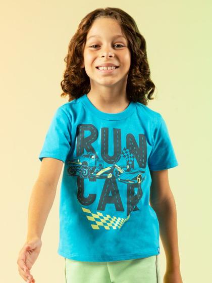 Imagem de Camiseta Estampada Run Car Cativa Kids