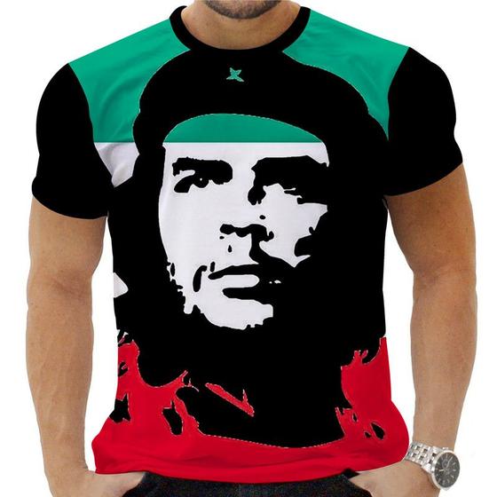 Imagem de Camiseta Estampada Sublimação Socialismo Comunismo Revolução Cuba Che Guevara 13