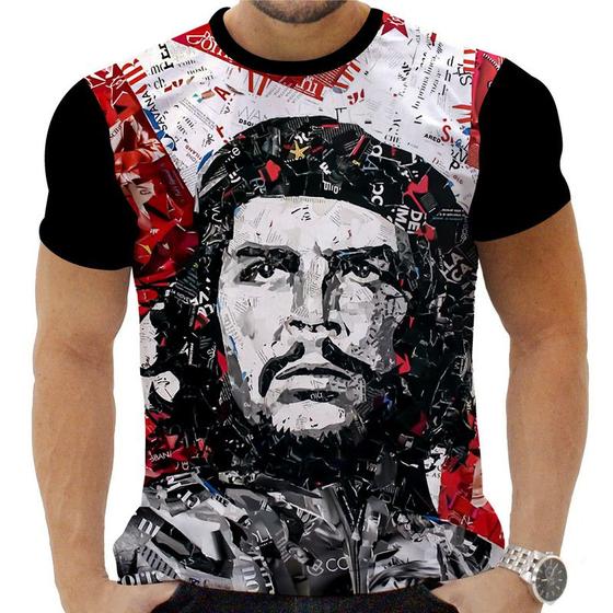 Imagem de Camiseta Estampada Sublimação Socialismo Comunismo Revolução Cuba Che Guevara 21
